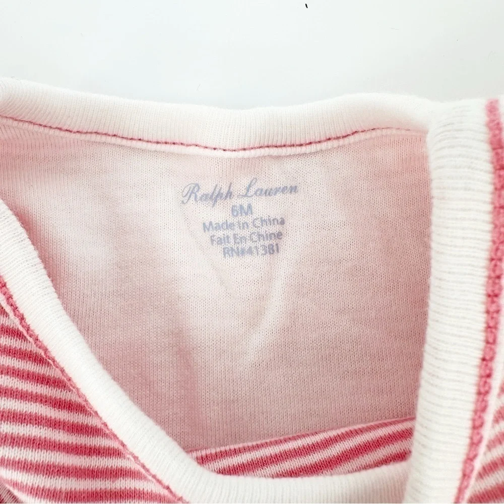 Hanna Andersson Giraffe Ralph Lauren Bundle Sleeping Gown Sleeper 6-12M